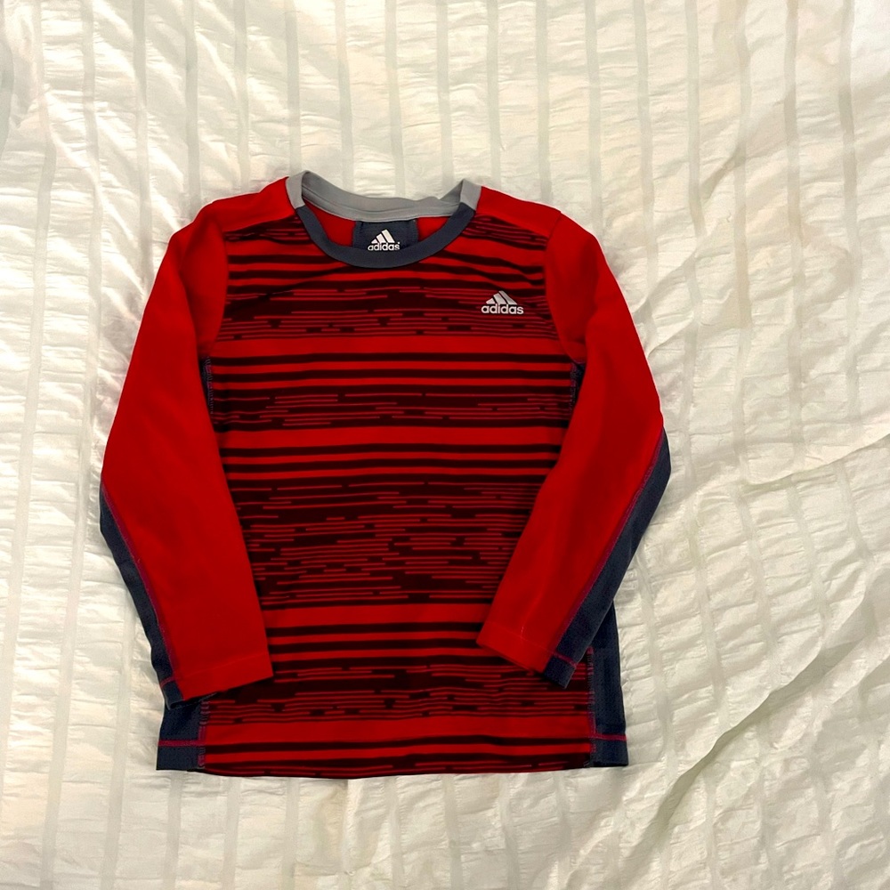 Adidas kids long sleeve shirt